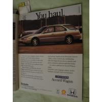Publicidad Honda Accord Wagon Año 1995 segunda mano  Argentina