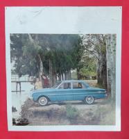 Antiguo Cartel Chapa Publicidad Ford Falcon 1964 Original, usado segunda mano  Argentina