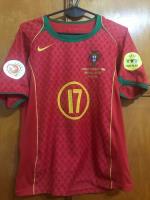 Camiseta Portugal V Grecia Final Euro 2004 C. Ronaldo #17 S segunda mano  Argentina