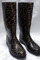 Botas De Lluvia Animal Print Leopardo Talle 37 segunda mano  Argentina
