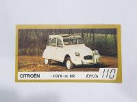 Antigua Figurita Citroën 2cv 6 Mag 58831, usado segunda mano  Argentina