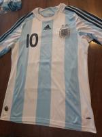 Camiseta Argentina 2008/09 #10 Riquelme segunda mano  Argentina