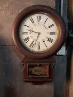 Reloj De Pared Americano Ansonia Brass & Coppers  Palisandro, usado segunda mano  Argentina