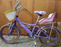Bicicleta Rodado 16 Niña Con Canasto Olmo Cosmos Muy Buena segunda mano  Argentina