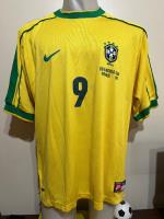 Camiseta Brasil Francia 1998 Ronaldo #9 Real Madrid Xl - Xxl segunda mano  Argentina