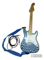 Usado, Guitarra Midland Stratocaster (niño) Funda, Cable Y Correa. segunda mano  Argentina