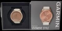 Smartwatch Vivomove Garmin Reloj Analógico Híbrido Color Oro segunda mano  Argentina