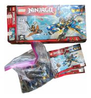 Lego Ninjago 70602 Jays Elemental Dragon 350 Piezas Usado segunda mano  Argentina