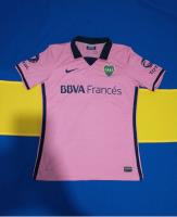 Camiseta Rosa Boca segunda mano  Argentina