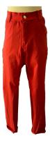 Pantalón Elastizado Rojo Modelo Jean Chupín Tiro Alto, usado segunda mano  Argentina