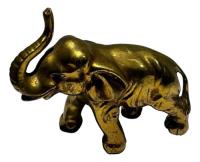 Antigua Figura De Elefante Oriental Original En Bronce segunda mano  Argentina