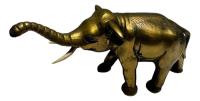 Antigua Figura De Elefante Oriental Bronce Original segunda mano  Argentina