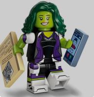 Lego Minifigura She-hulk Marvel Serie 2 71039 segunda mano  Argentina