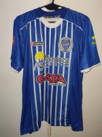 Camiseta Godoy Cruz Mendoza Lotto Azul 2012 Utileria Curbelo segunda mano  Argentina