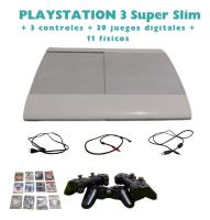 Usado, Sony Playstation 3 Super Slim 500gb + 3 Controles + 50juegos segunda mano  Argentina