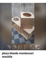 Juego De Madera Plaza Blanda Para Niños Juego Montessori segunda mano  Argentina