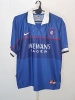 Camiseta Nike Glasgow Rangers 1998 Paul Gascoigne Talle S, usado segunda mano  Argentina