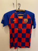 Camiseta Barcelona Niño Talle 14 Messi 10 segunda mano  Argentina