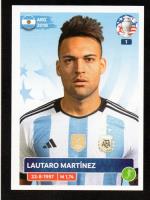 Copa America 2024. Figurita Arg. 22 L. Martinez. Mira!!!, usado segunda mano  Argentina