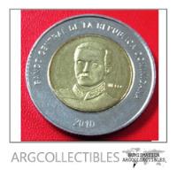 Usado, República Dominicana Moneda Bimetalica 10 Pesos 2010 Km #106 segunda mano  Argentina