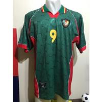 Camiseta Camerún Copa Africa 1998 Francia Tchami #9 Boca Xxl segunda mano  Argentina