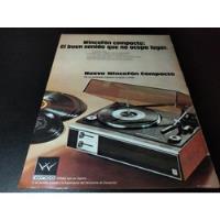 (pb432) Publicidad Clipping Wincofon Compacto Winco * 1973 segunda mano  Argentina