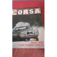 Roadtest Ford Taunus Cupe Gt Revista Corsa  segunda mano  Argentina