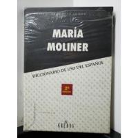 Diccionario Del Uso Del Español-v. 2.0 (cd-rom) - M. Moliner segunda mano  Argentina