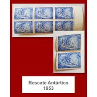 Argentina Catálogo Gj 1024 Rescate Antártico 1953 segunda mano  Argentina