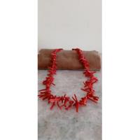 Collar Antiguo De Coral Rojo. segunda mano  Argentina