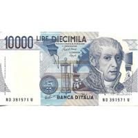 Billete Italia 10000 Liras Año 1984 Aunc Palermo segunda mano  Argentina