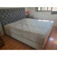 Colchón & Sommier King Size Bed Time Usado 2 X 1.80 Mts, usado segunda mano  Argentina