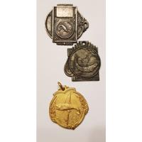 Antiguas Medallas De Pesca Lote De 3 . 60002 segunda mano  Argentina