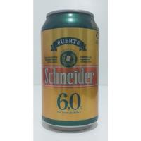 Schneider Fuerte Lata De Cerveza 355cm 2002 - Envíos (125) segunda mano  Argentina