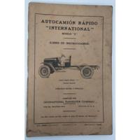 Manual Original De Uso: Camión International Modelo S 1924/5 segunda mano  Argentina