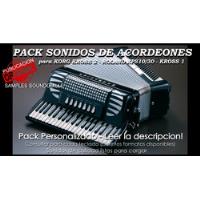 Sonidos Acordeones Para Roland Xps10 Y Korg Kross2 (samples), usado segunda mano  Argentina