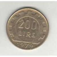 Italia Moneda De 200 Liras Año 1979 Km 105 segunda mano  Argentina