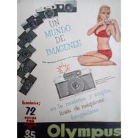 Antigua Publicidad Clipping Máquina Fotos Olympus - Jul 1967 segunda mano  Argentina