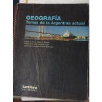 Geografia - Temas De La Argentina Actual - L300 segunda mano  Argentina