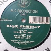 Vinilo Mc Production Vol 1 Blue Energy Carola Subway E1 segunda mano  Argentina