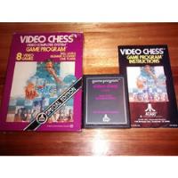 Cartucho Juego Game Program Atari 2600 Cx2645 Video Chess segunda mano  Temperley