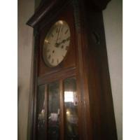 Reloj De Pared De Madera Antiguo, usado segunda mano  Argentina