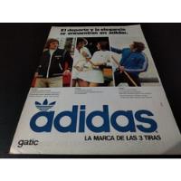 (pe004) Publicidad Clipping Zapatillas adidas * 1974 segunda mano  Argentina