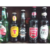 5 Botellas Porrones Cerveza Colección Fuller's Tennent's Etc segunda mano  Argentina