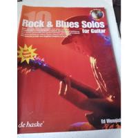 Libro,rock&blues Solos,for Guitar,ed Wennink, De Haske segunda mano  Argentina