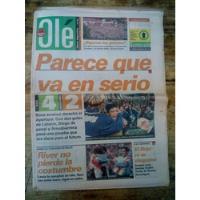 Ole Diario Deportivo Lunes 25 Agosto 1997 segunda mano  Argentina