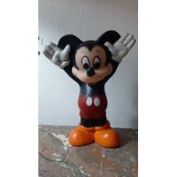 Antiguo Mickey Mouse De Goma - Con Sonajero segunda mano  Argentina