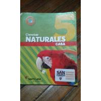 Libro Ciencias Naturales 5 Caba En Movimiento Santillana Usa segunda mano  Buenos Aires
