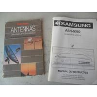 2 Libro Antena Satelital Manual Receptor Radio Shack Asr5350, usado segunda mano  Argentina