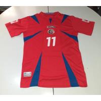 Camiseta De Costa Rica Marca Lotto #11 Talle M segunda mano  Argentina